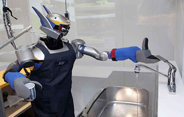 机器人刷碗也可以如此的智能