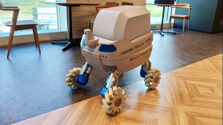Piezo Sonic开发用于运输的自动移动机器人“ Mighty”
